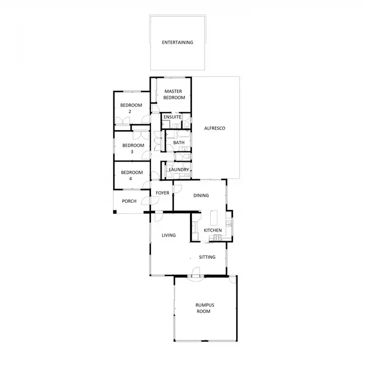 Floorplan of Homely house listing, 33 McMahon Place, Wodonga VIC 3690