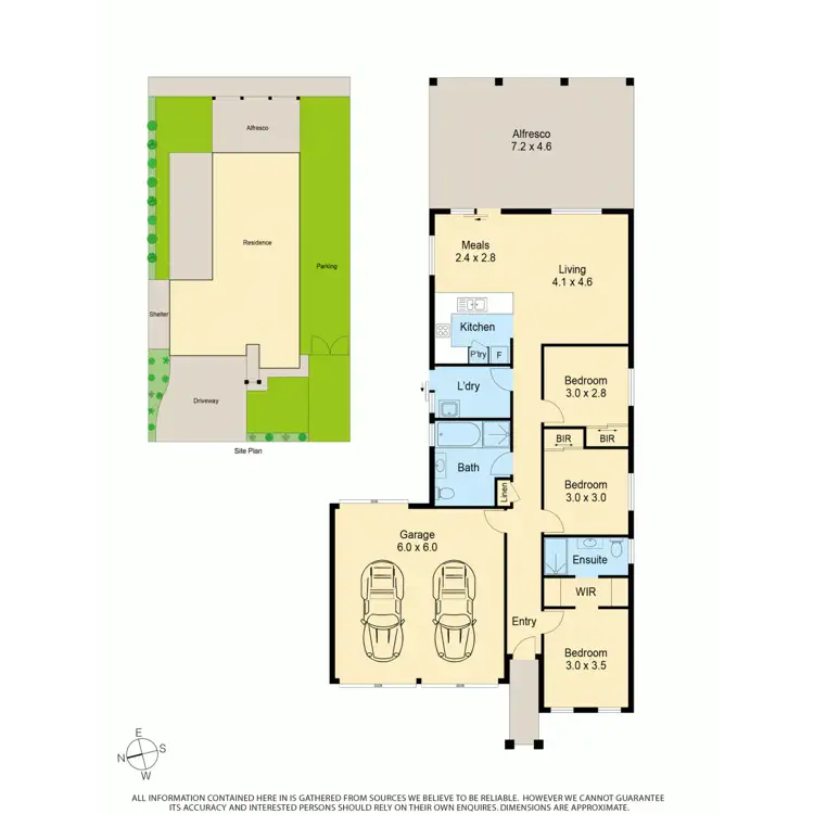 Floorplan of Homely house listing, 7 Alpha Mews, Skye VIC 3977