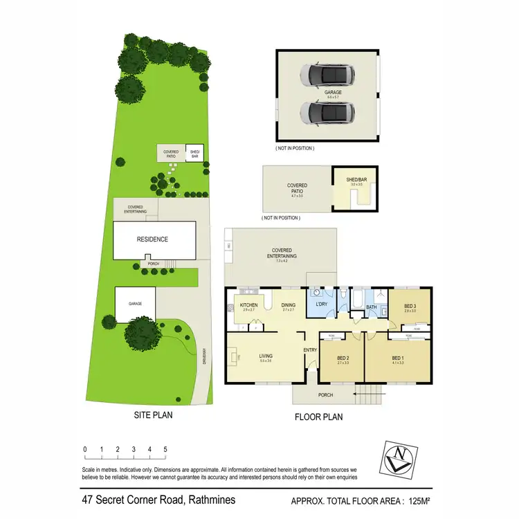 Floorplan of Homely house listing, 47 Secret Corner Road, Rathmines NSW 2283