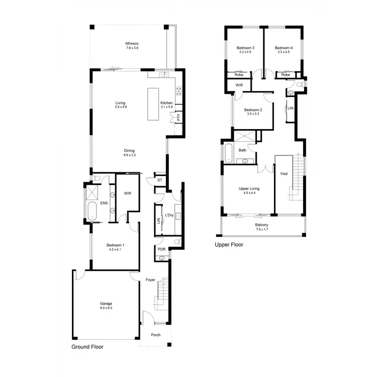 Floorplan of Homely house listing, 6B Olympic Place, Ardross WA 6153