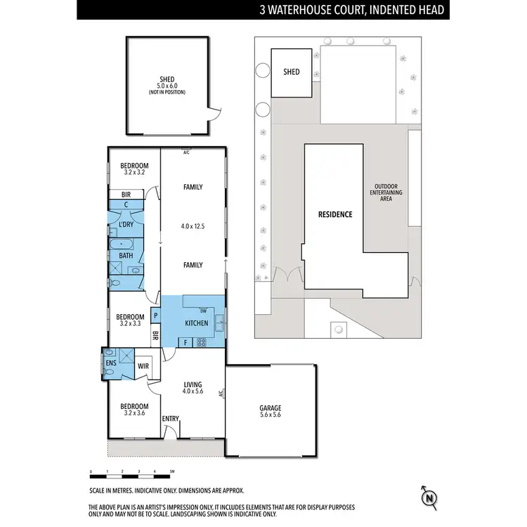 Floorplan of Homely house listing, 3 Waterhouse Court, Indented Head VIC 3223
