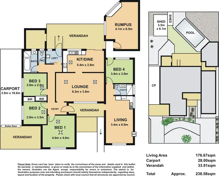 Floorplan of Homely house listing, 248 Kesters Road, Para Hills SA 5096