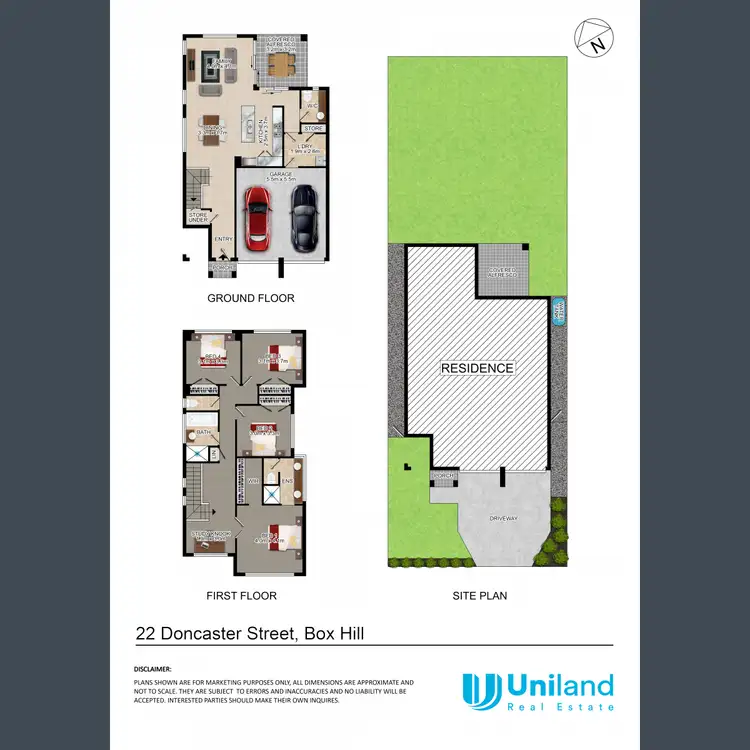 Floorplan of Homely house listing, 22 Doncaster Street, Box Hill NSW 2765