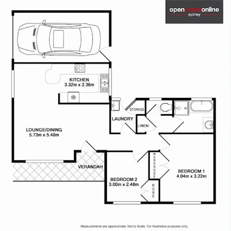 Floorplan of Homely villa listing, 16/201 Oxford Road, Ingleburn NSW 2565