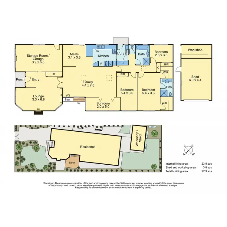 Floorplan of Homely house listing, 101 Strachans Road, Mornington VIC 3931