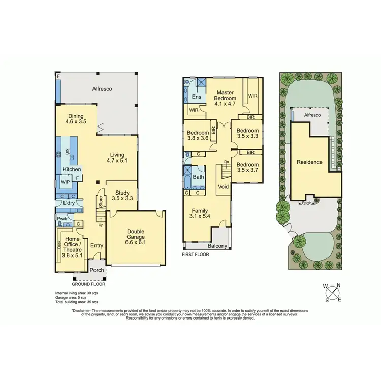 Floorplan of Homely townhouse listing, 4/35-37 Dromana Parade, Safety Beach VIC 3936