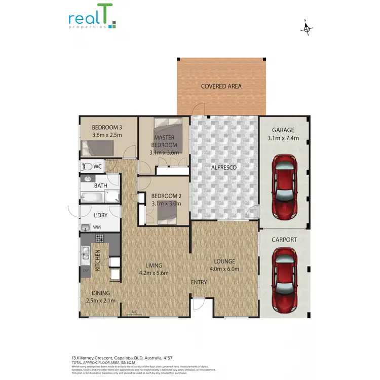 Floorplan of Homely house listing, 13 Killarney Crescent, Capalaba QLD 4157
