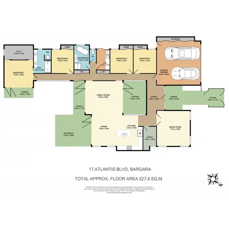 Floorplan of Homely house listing, 17 Atlantis Boulevard, Bargara QLD 4670