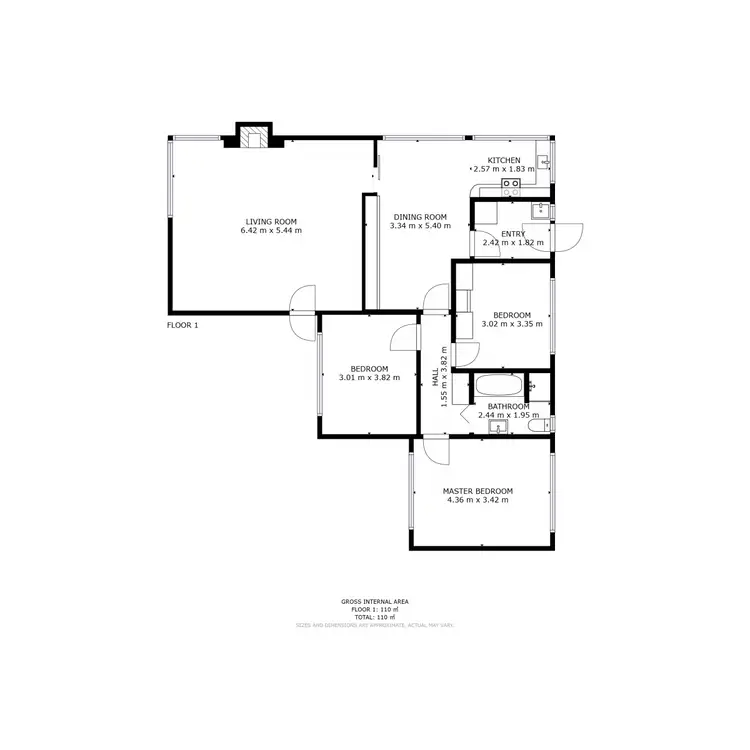 Floorplan of Homely house listing, 12 Maitland Street, Glenorchy TAS 7010