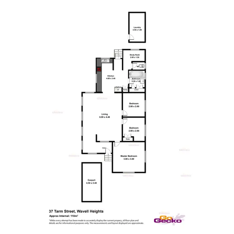 Floorplan of Homely house listing, 37 Tarm Street, Wavell Heights QLD 4012