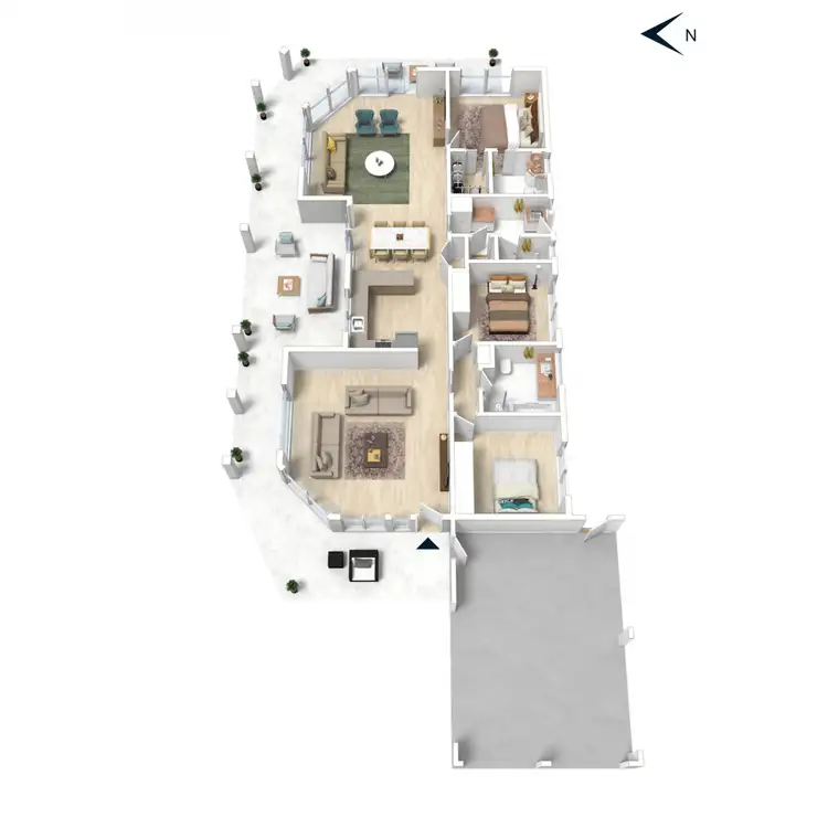 Floorplan of Homely house listing, 5 Sanctuary Park Drive, Capel Sound VIC 3940