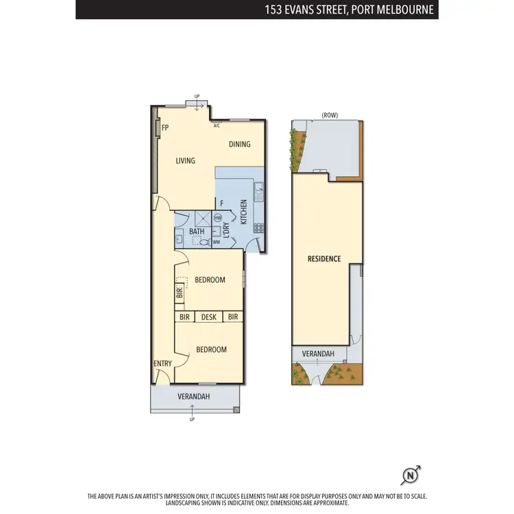 Floorplan of Homely house listing, 153 Evans Street, Port Melbourne VIC 3207