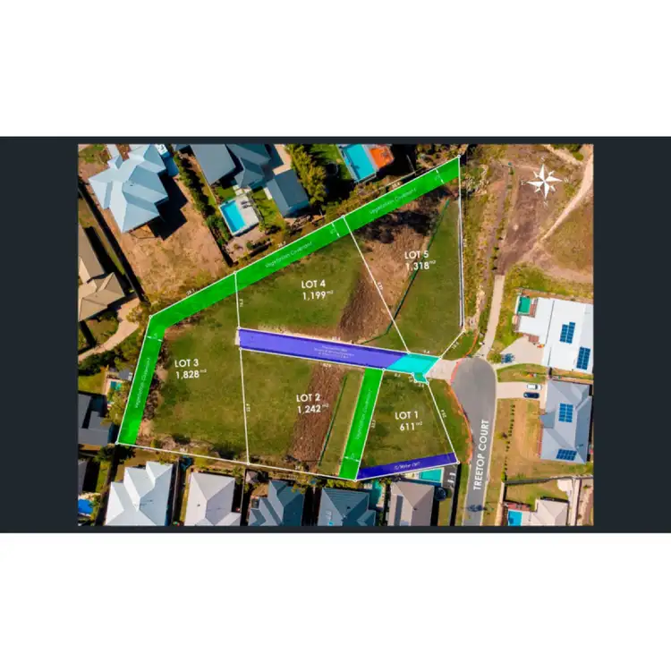 Floorplan of Homely land listing, 9 Treetop Court, Little Mountain QLD 4551