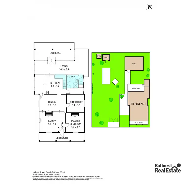 Floorplan of Homely house listing, 58 Bant Street, South Bathurst NSW 2795