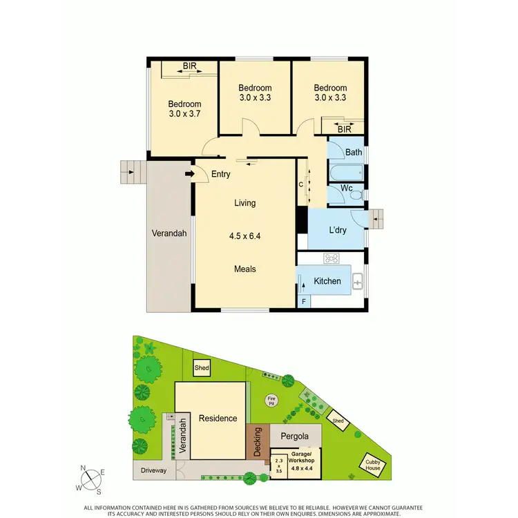 Floorplan of Homely house listing, 385 Frankston-Dandenong Road, Frankston North VIC 3200