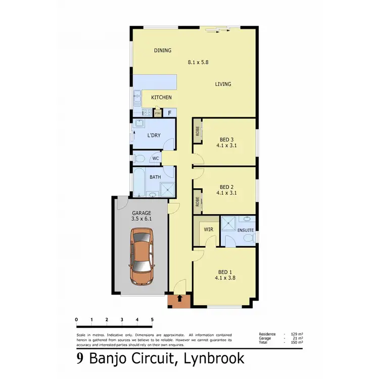Floorplan of Homely house listing, 9 Banjo Circuit, Lynbrook VIC 3975