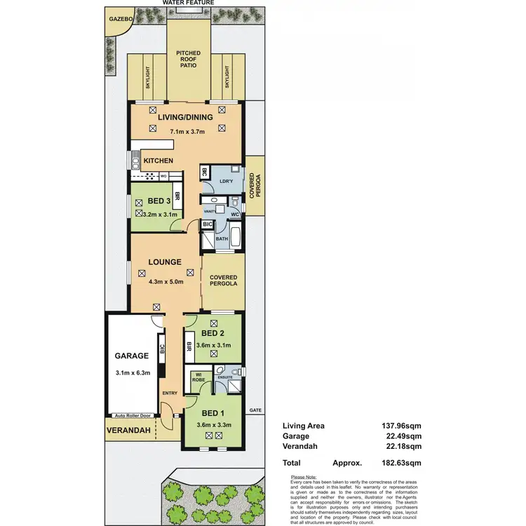 Floorplan of Homely house listing, 6 Silvereye Court, Tea Tree Gully SA 5091