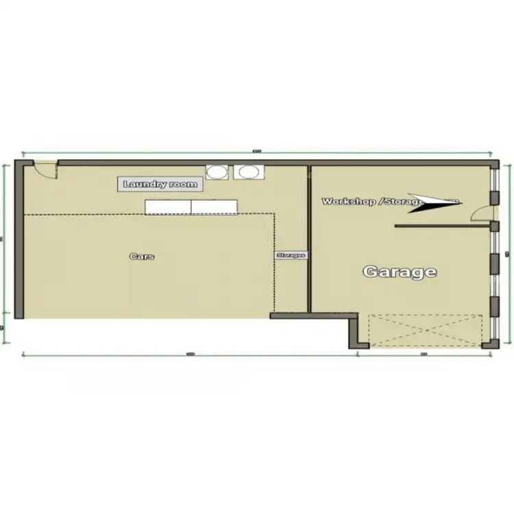 Floorplan of Homely block of units listing, 130A Waterton Street, Annerley QLD 4103