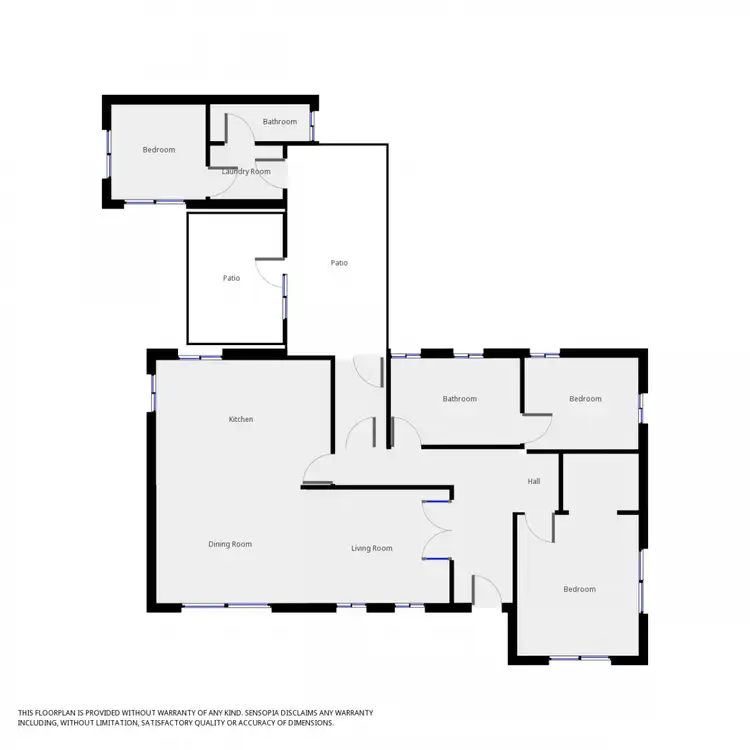 Floorplan of Homely house listing, 90 Dowling Street, Mortlake VIC 3272