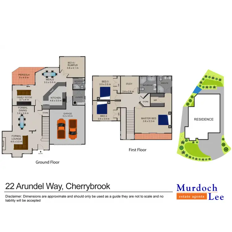 Floorplan of Homely house listing, 22 Arundel Way, Cherrybrook NSW 2126