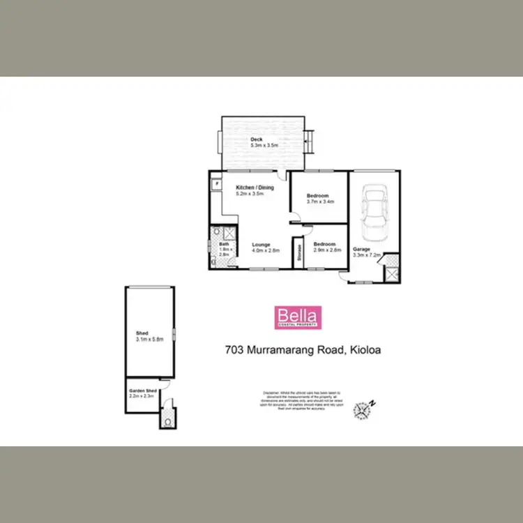 Floorplan of Homely house listing, 703 Murramarang Road, Kioloa NSW 2539