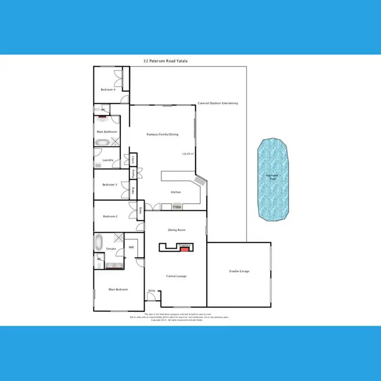 Floorplan of Homely house listing, 32 Paterson Road, Yatala QLD 4207