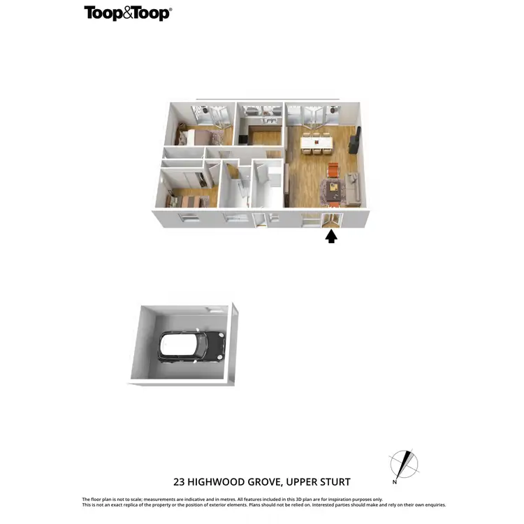 Floorplan of Homely house listing, 23 Highwood Grove, Upper Sturt SA 5156