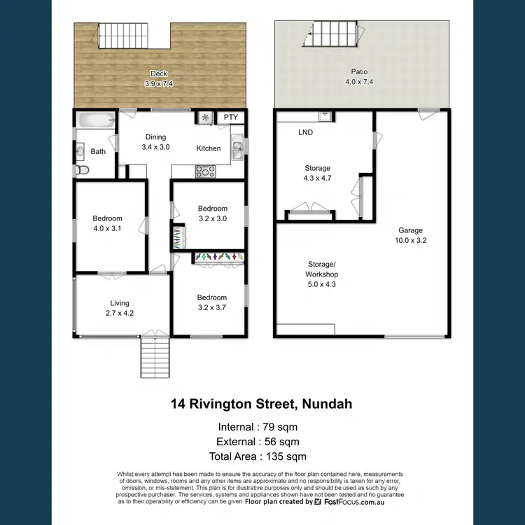 Floorplan of Homely house listing, 14 Rivington Street, Nundah QLD 4012