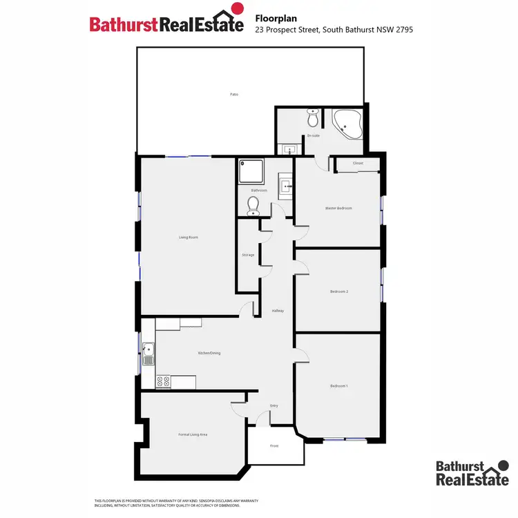 Floorplan of Homely house listing, 23 Prospect Street, South Bathurst NSW 2795