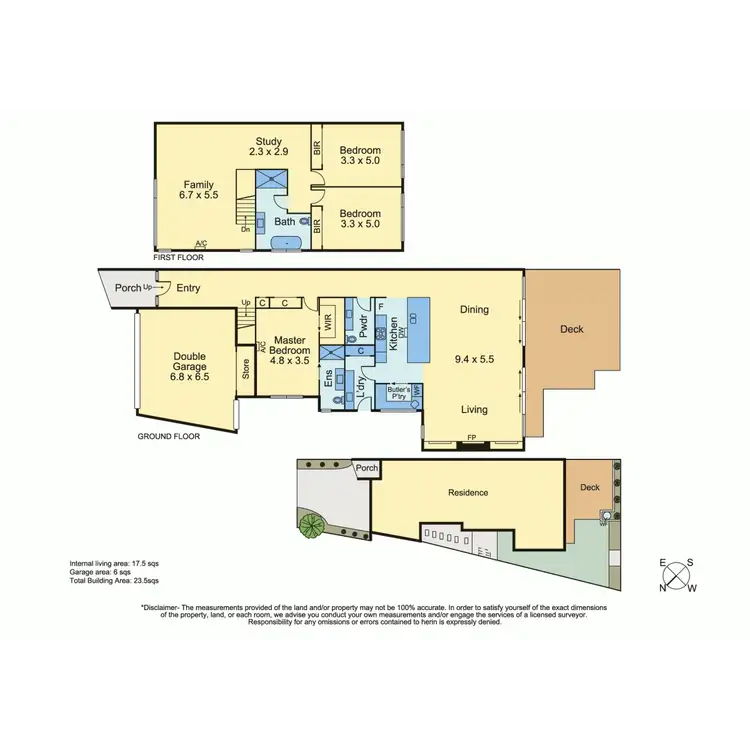 Floorplan of Homely house listing, 8 Campbell Grove, Mornington VIC 3931