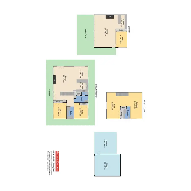 Floorplan of Homely house listing, 49 Abels Road, Longford VIC 3851