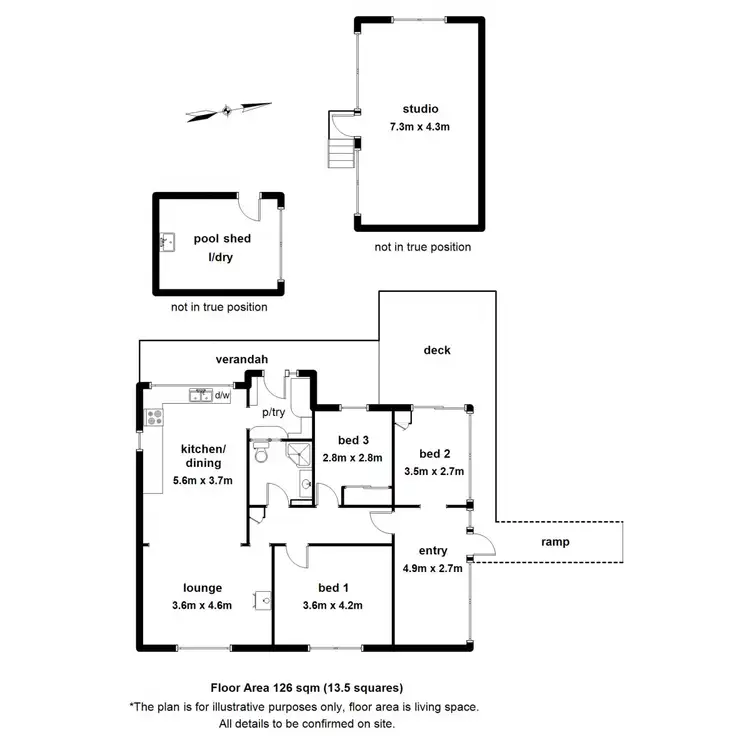 Floorplan of Homely house listing, 33 Gembrook Launching, Gembrook VIC 3783