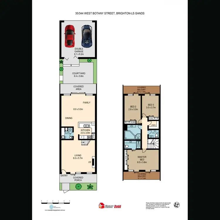Floorplan of Homely townhouse listing, 35/344 West Botany Street, Brighton-le-sands NSW 2216