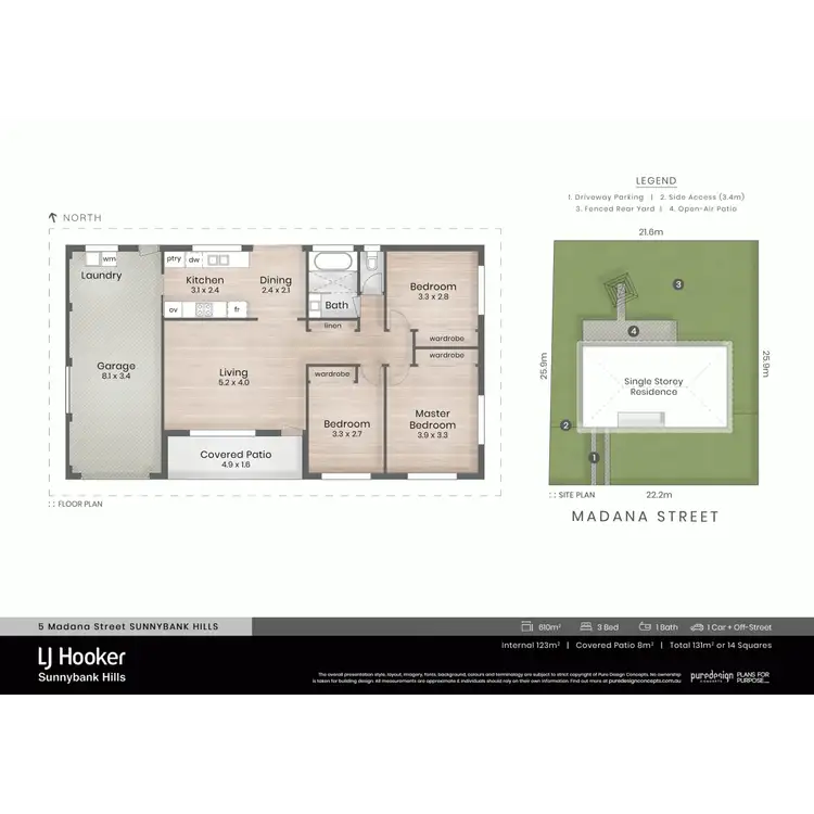 Floorplan of Homely house listing, 5 Madana Street, Sunnybank Hills QLD 4109