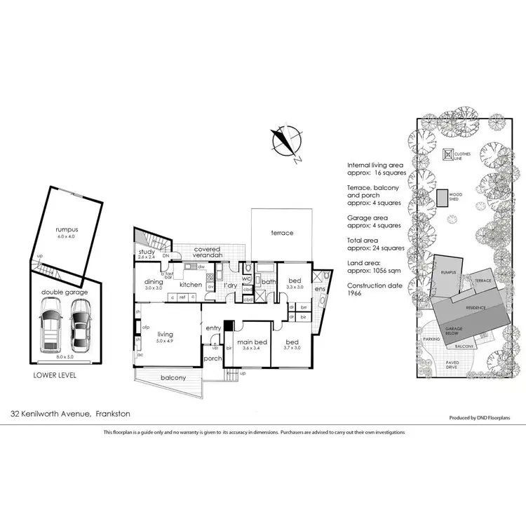 Floorplan of Homely house listing, 32 Kenilworth Avenue, Frankston VIC 3199