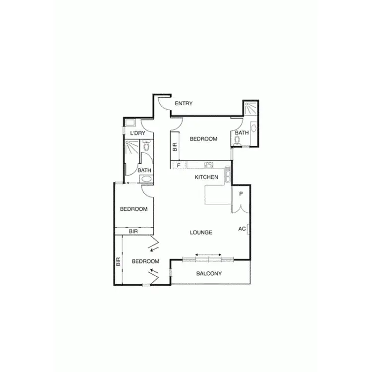 Floorplan of Homely apartment listing, 5/365 Hawthorn Road, Caulfield South VIC 3162