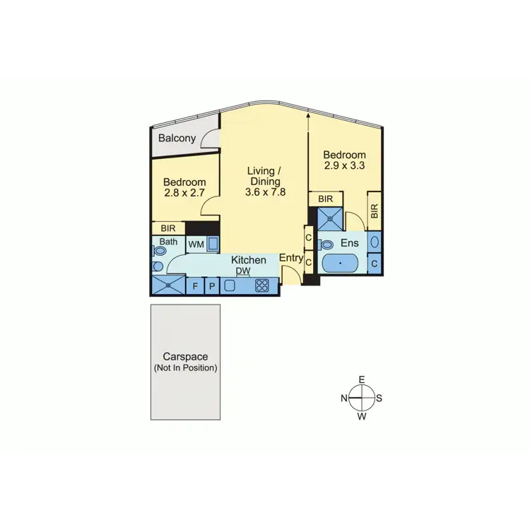 Floorplan of Homely apartment listing, 1503/681-709 Chapel Street, South Yarra VIC 3141