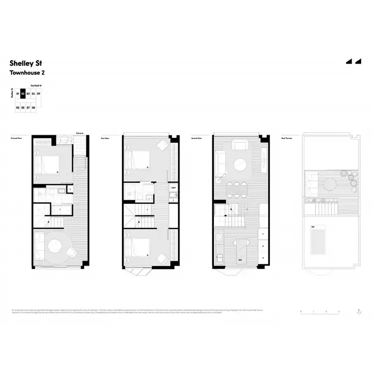 Floorplan of Homely townhouse listing, 2/37 Shelley Street, Richmond VIC 3121