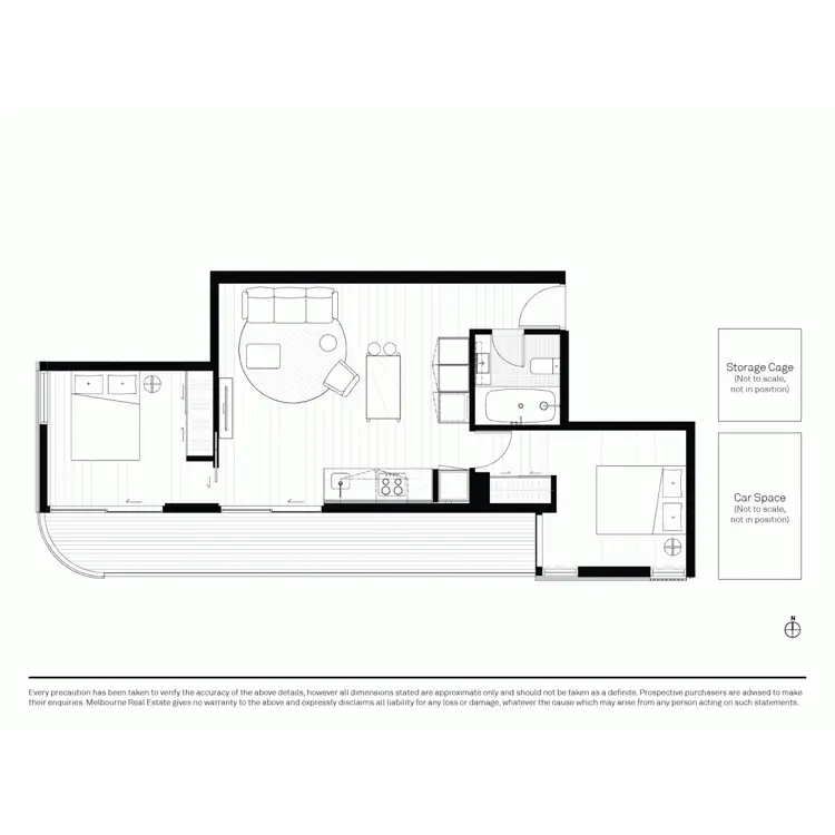 Floorplan of Homely apartment listing, 110/121 Power Street, Hawthorn VIC 3122