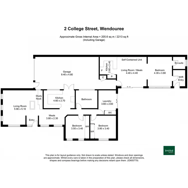 Floorplan of Homely house listing, 2 College Street, Wendouree VIC 3355