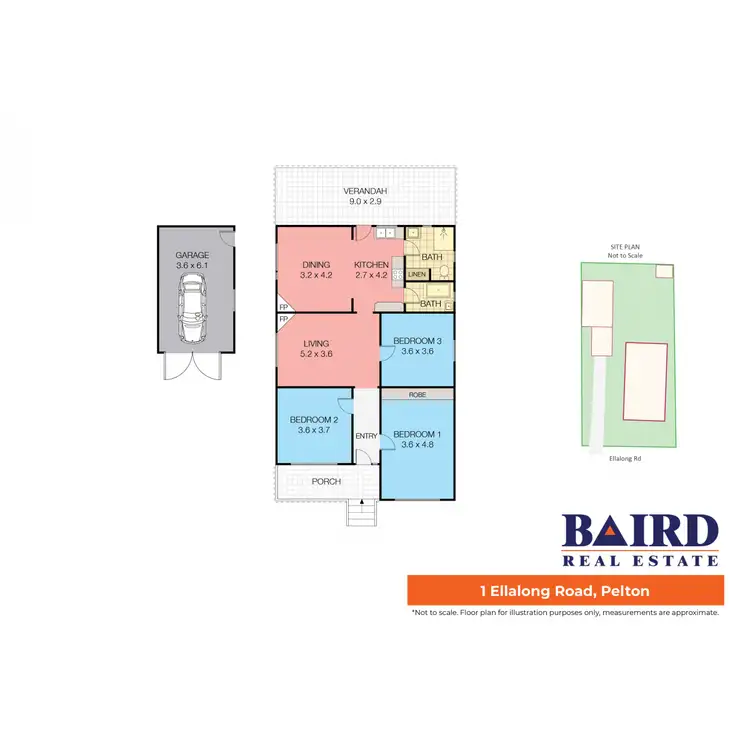 Floorplan of Homely house listing, 1 Ellalong Road, Pelton NSW 2325