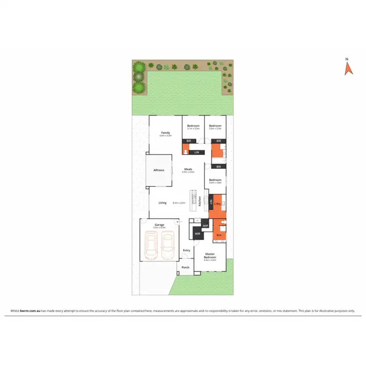 Floorplan of Homely house listing, 11 Basford Court, Marshall VIC 3216