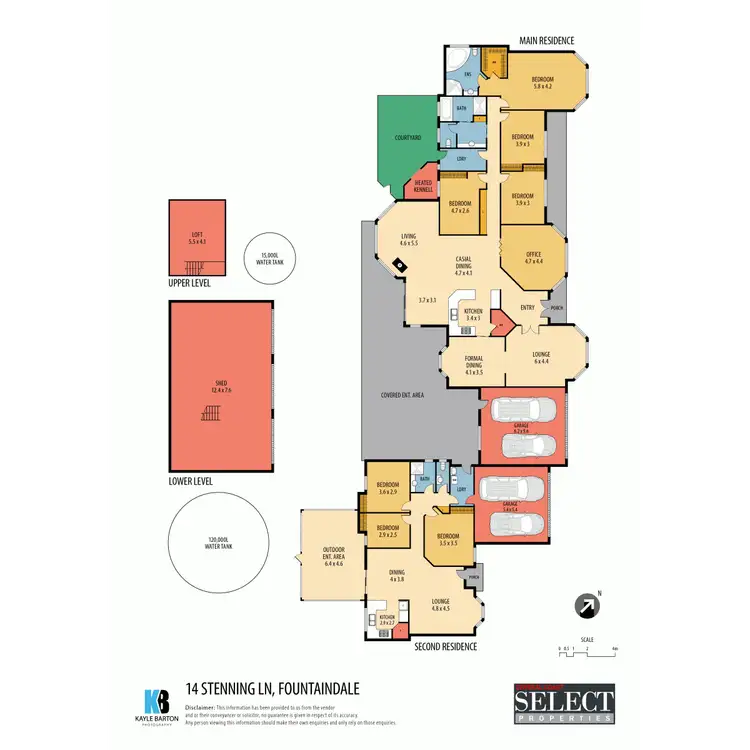Floorplan of Homely rural property listing, 14 Stenning Lane, Fountaindale NSW 2258