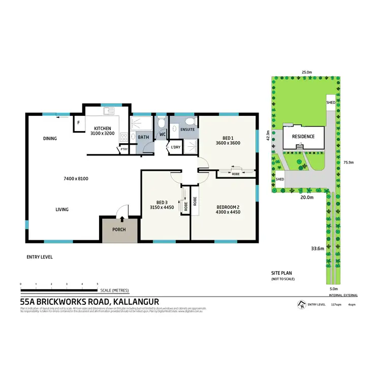 Floorplan of Homely house listing, 55a Brickworks Road, Kallangur QLD 4503
