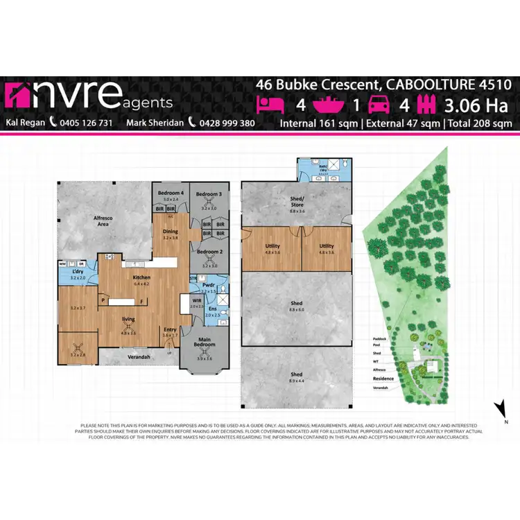 Floorplan of Homely rural property listing, 46 Bubke Crescent, Caboolture QLD 4510