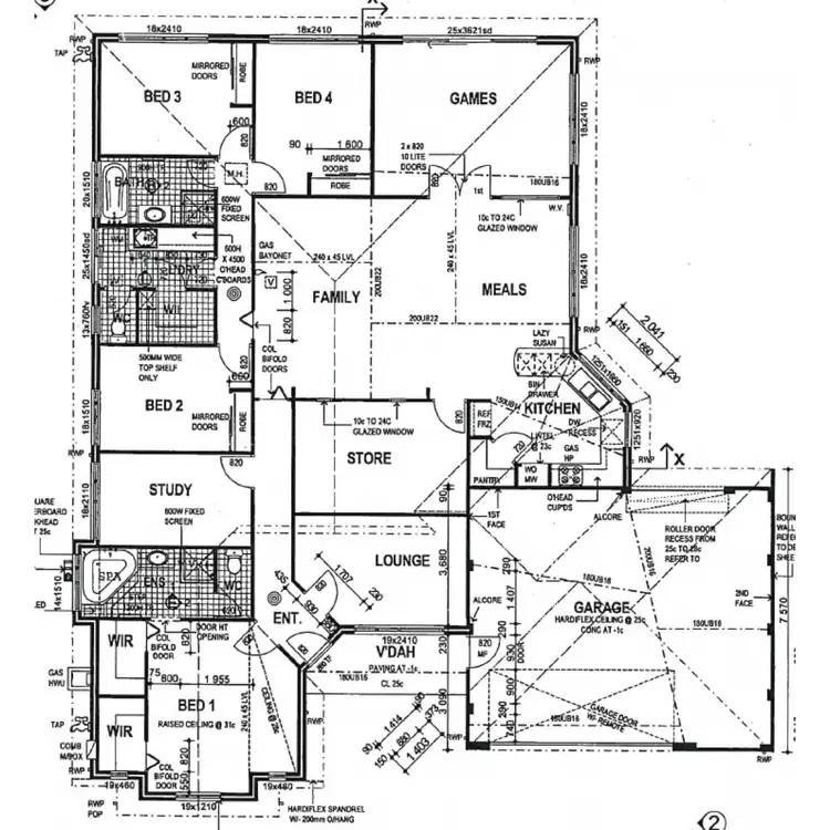Floorplan of Homely house listing, 43 Kurrajong Boulevard, Banksia Grove WA 6031