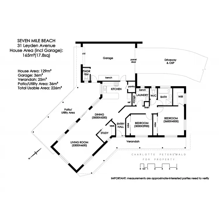 Floorplan of Homely house listing, 31 Leyden Avenue, Seven Mile Beach TAS 7170