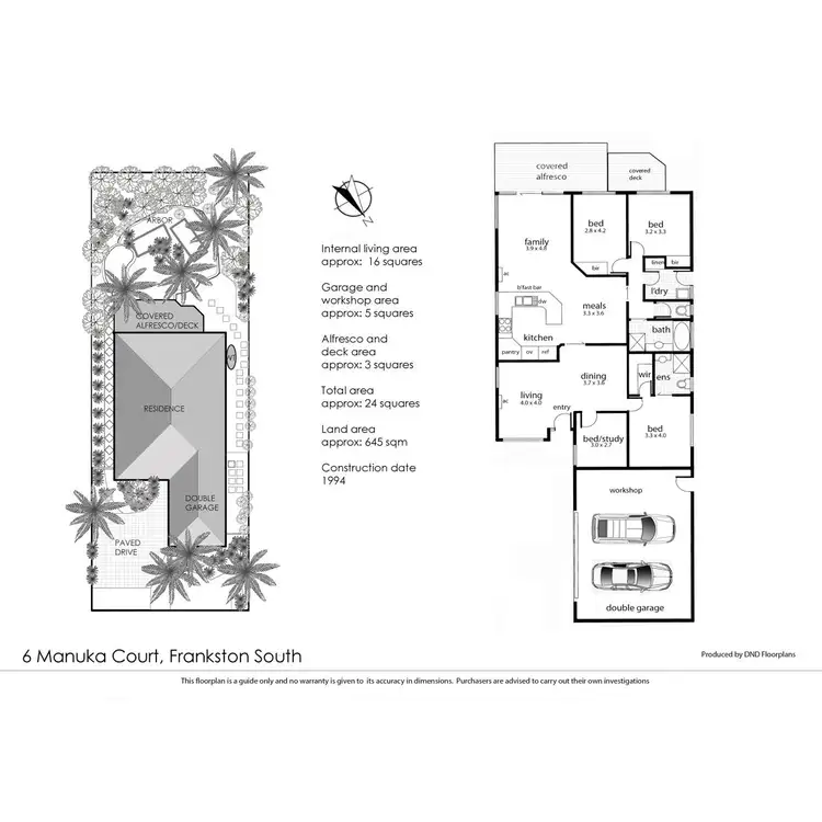 Floorplan of Homely house listing, 6 Manuka Court, Frankston South VIC 3199