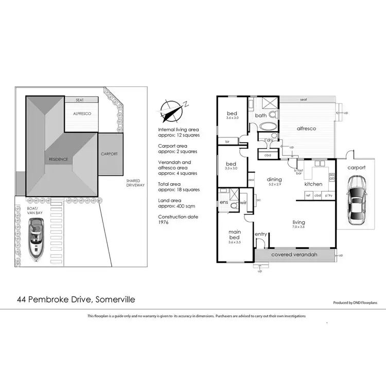 Floorplan of Homely house listing, 44 Pembroke Drive, Somerville VIC 3912