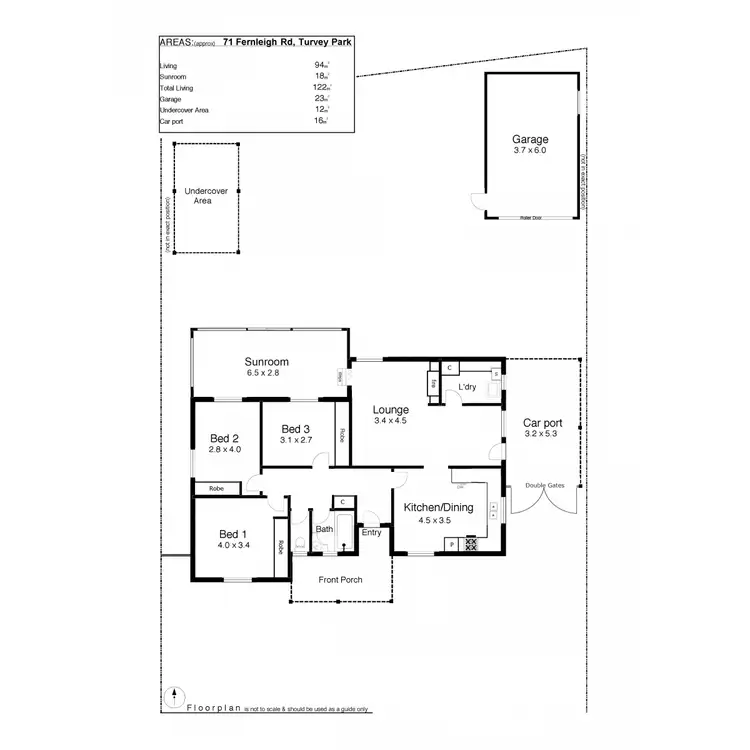 Floorplan of Homely house listing, 71 Fernleigh Road, Turvey Park NSW 2650